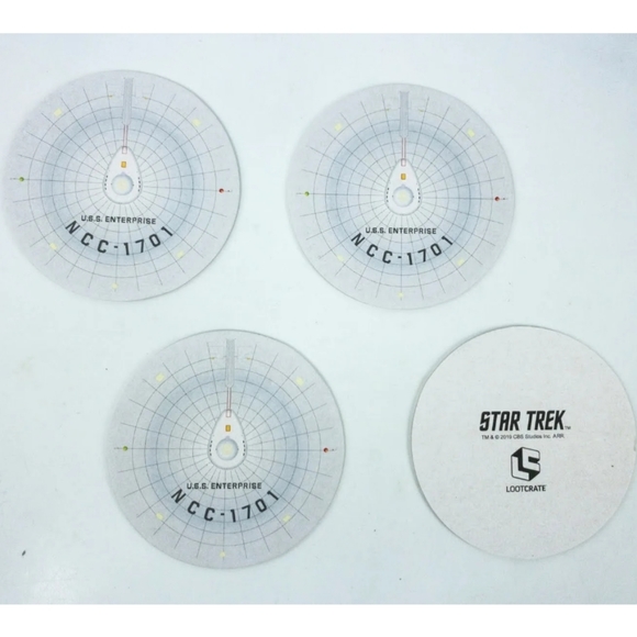 5 Piece Space fan bundle, Star Trek, Lost in Space - Picture 3 of 6